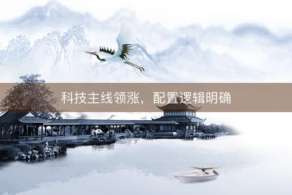 科技主线领涨，配置逻辑明确