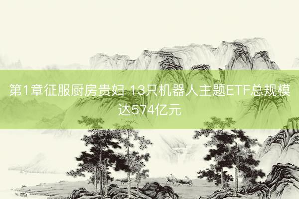 第1章征服厨房贵妇 13只机器人主题ETF总规模达574亿元