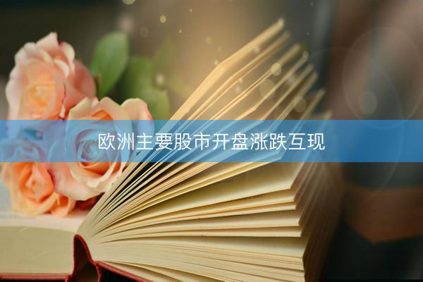欧洲主要股市开盘涨跌互现