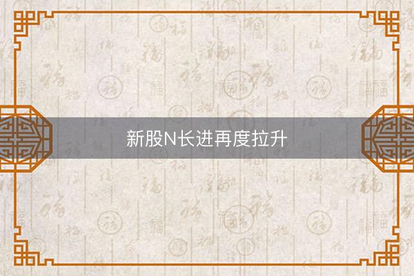 新股N长进再度拉升