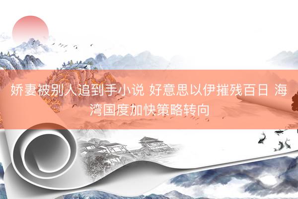 娇妻被别人追到手小说 好意思以伊摧残百日 海湾国度加快策略转向